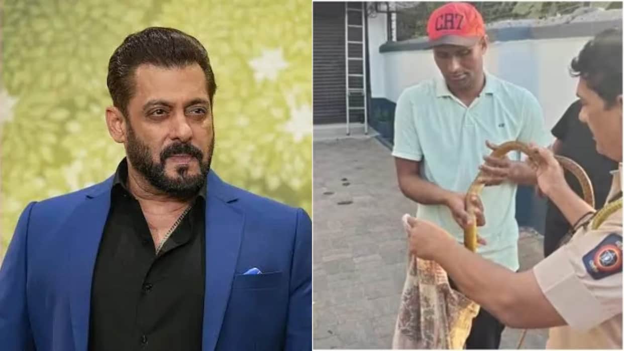 Snake rescued at Salman Khans Galaxy Apartment in Mumbai