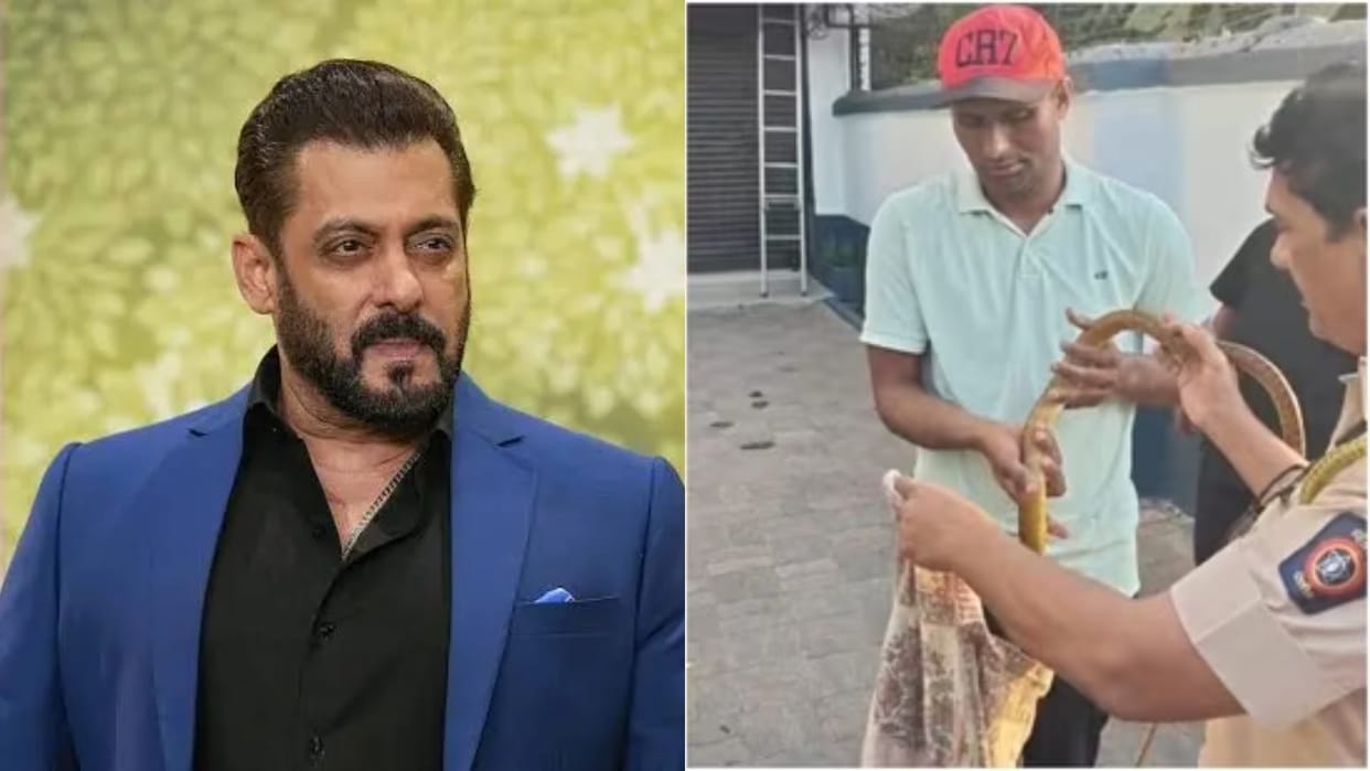 Snake rescued at Salman Khans Galaxy Apartment in Mumbai