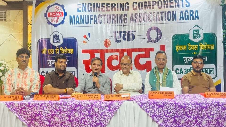 Tax Seminar in Agra: Experts Warn Traders About Strict GST and Income Tax Compliance Rules