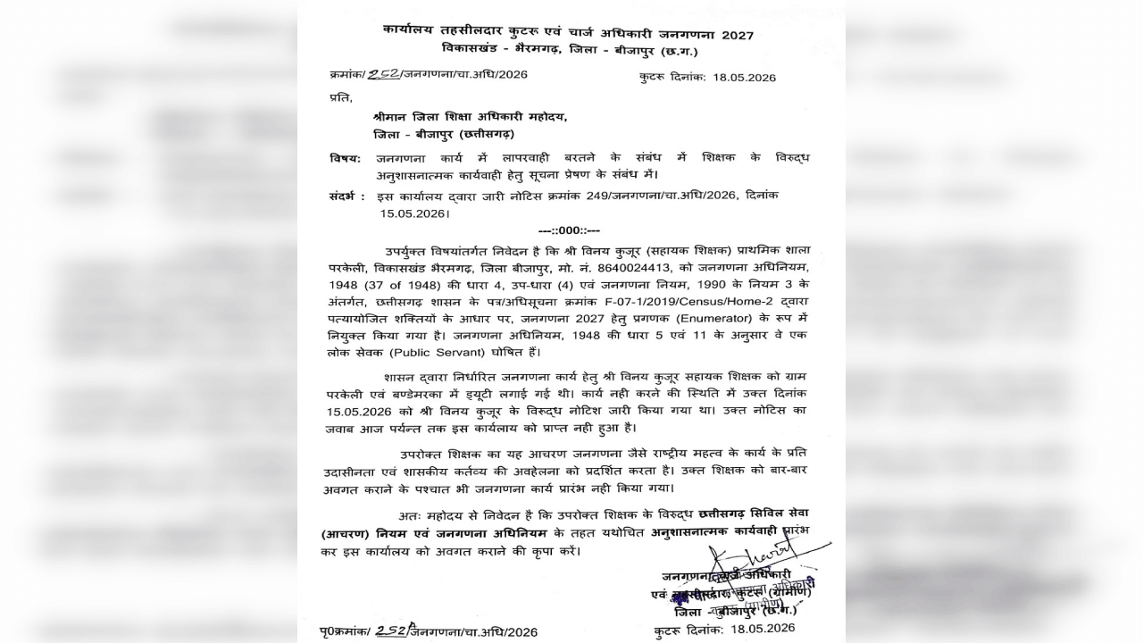 दो शिक्षकों पर कार्रवाई की तैयारी