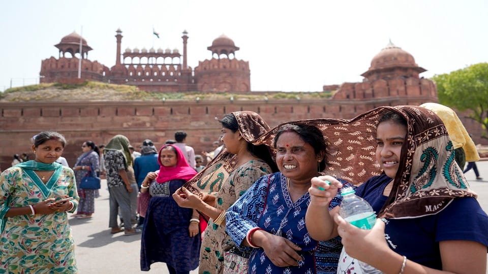 Delhi temperature crosses 45-degree mark in delhi ncr