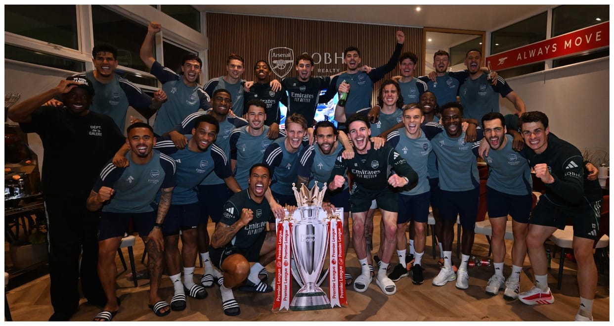 Premier League: Arsenal End 22-Year Wait To Lift Historic League Title