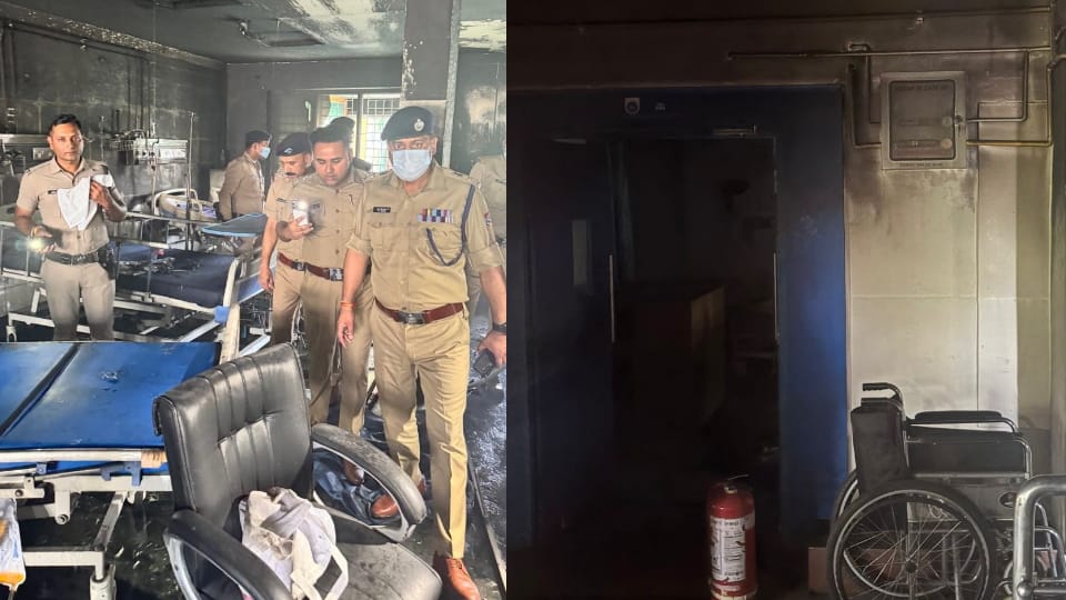Dehradun Panacea Hospital Fire Mother Died amidst  flames in front Of her helpless son eyewitnesses told scene