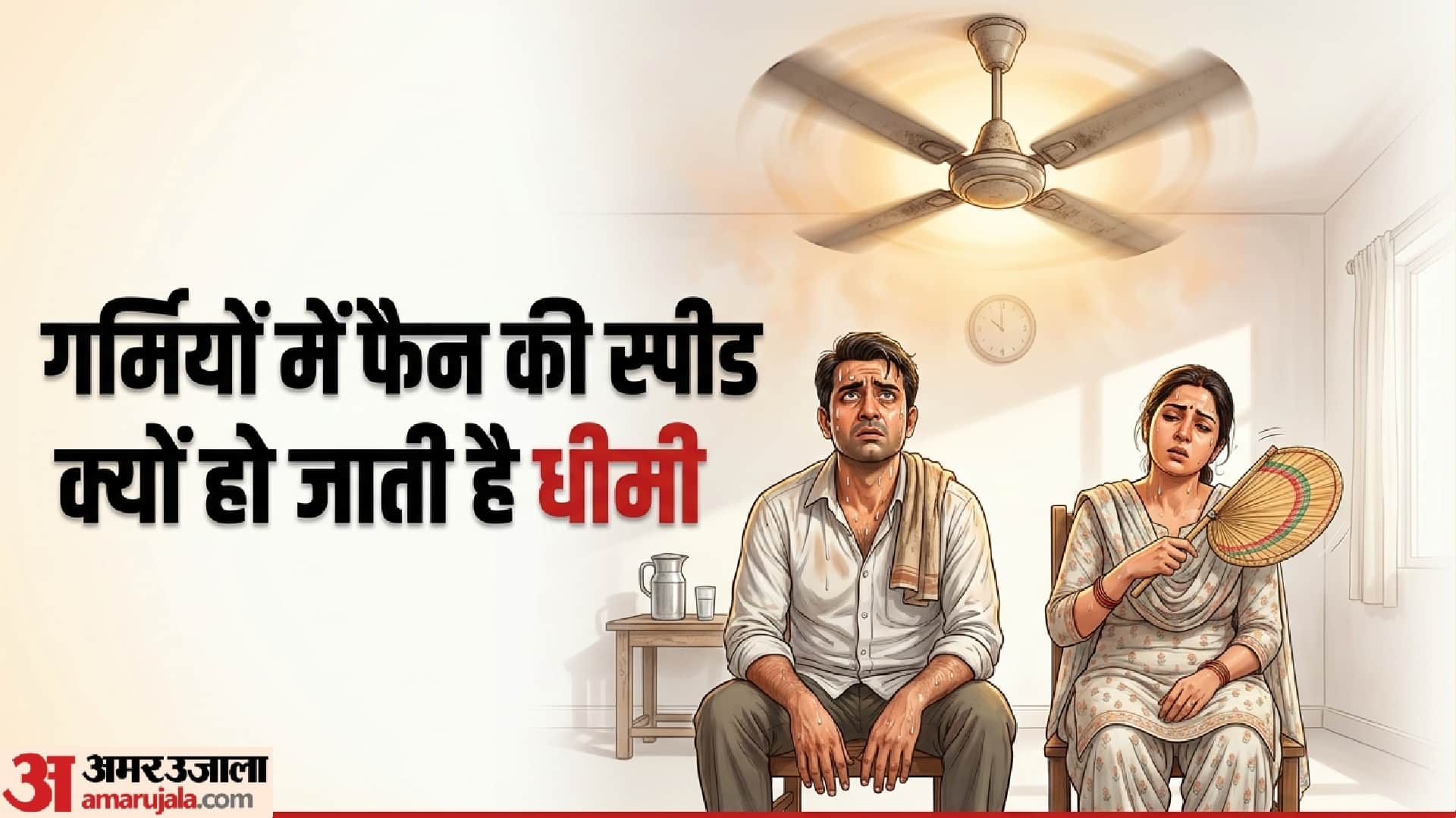 Ceiling fan speed drops in Summer? know garmiyo me fan ki speed kaise badhaye
