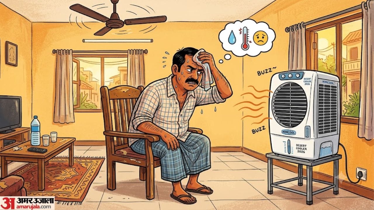 cooler not cooling in rainy season 300 rupees exhaust fan trick hindi