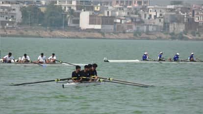 UP Team Enters Quadruple Scull Final At 46th Junior National Rowing Championship In Ramgarhtal