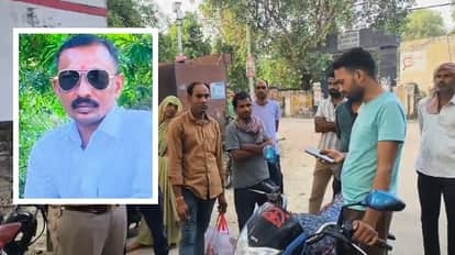 Kanpur Dumper Crushes Motorcycle Youth Returning from Inlaws Home Dies Police Hand Over 50000 to Family