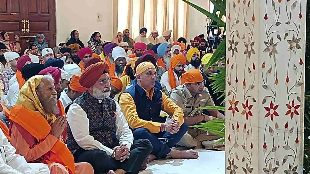 Delhi Lieutenant Governor Sardar Taranjit Singh Sandhu arrived to flag off Hemkund Sahib Yatra Uttarakhand