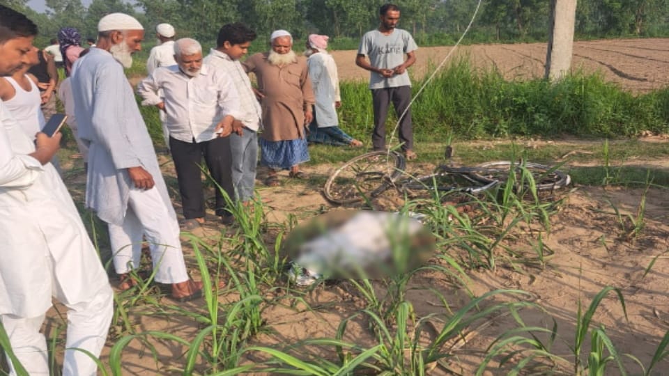 Labourer Dies After Coming in Contact With Broken High-Tension Wire, Villagers Protest