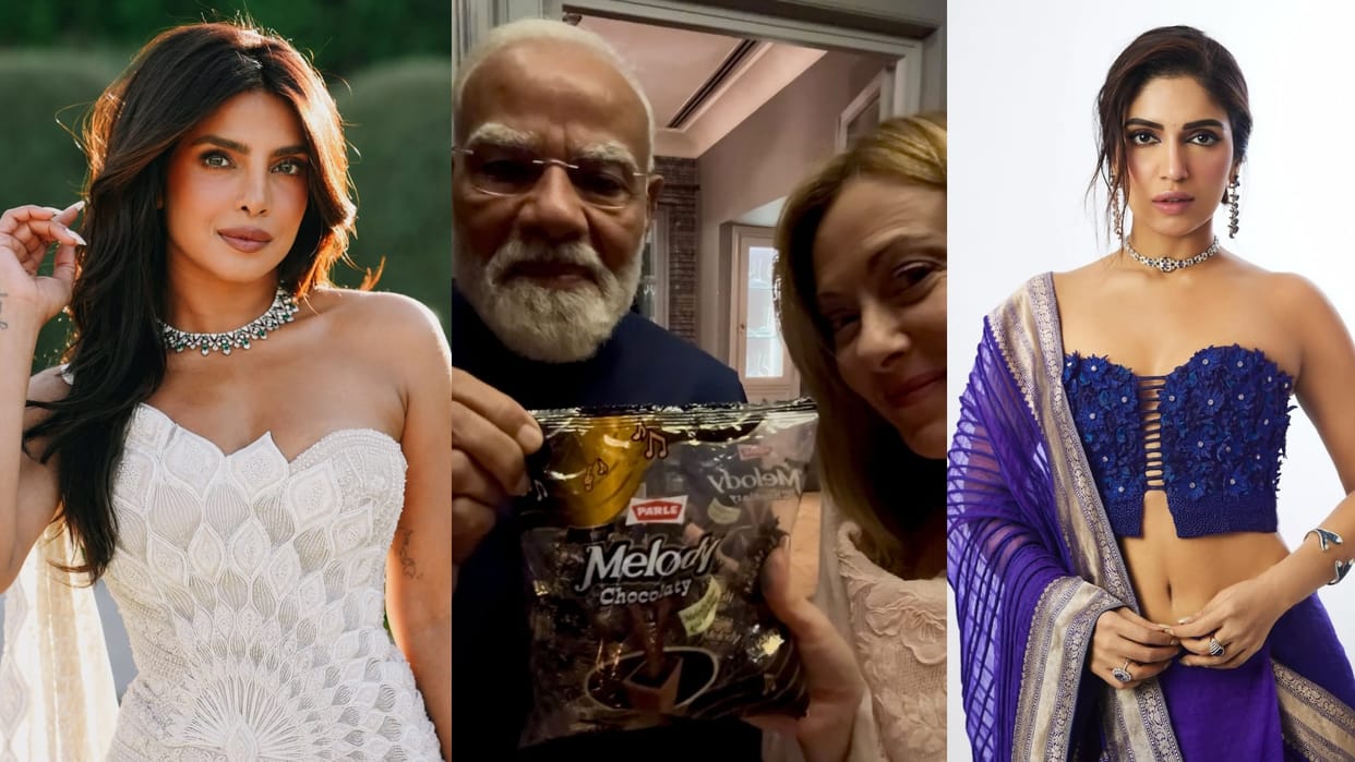 Pm Narendra Modi Gifts Melody Chocolates To Georgia Meloni Celebs React