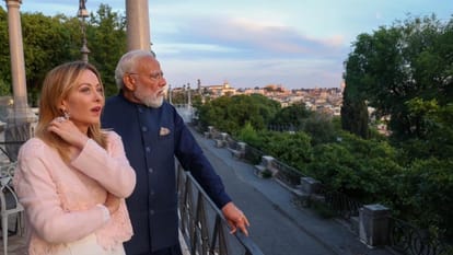 Pm Narendra Modi Gifts Melody Chocolates To Georgia Meloni Celebs React