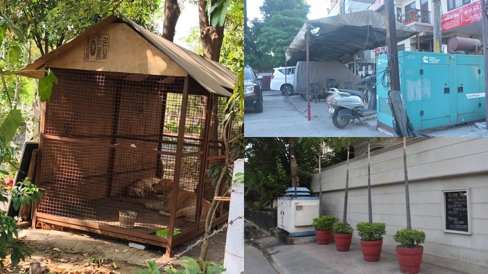 Grand Encroachments by Dignitaries in Moradabad: Parking in Parks, Generators Placed Over Drains
