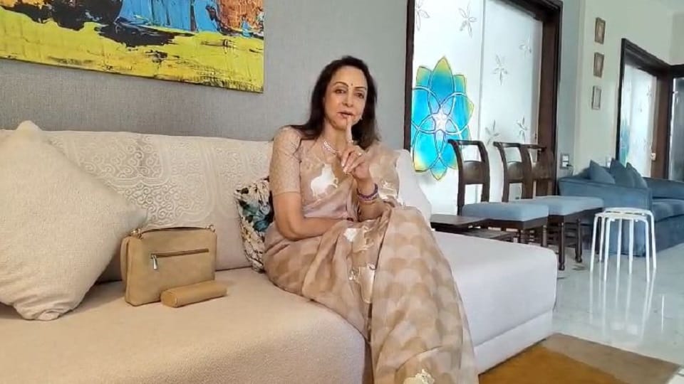 Mathura MP Hema Malini give statement regarding traveling abroad and purchasing gold