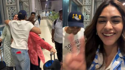 Hai Jawani Toh Ishq Hona Hai Actor Varun Dhawan hugged a fan at airport Mrunal Thakur shares Lovely Video