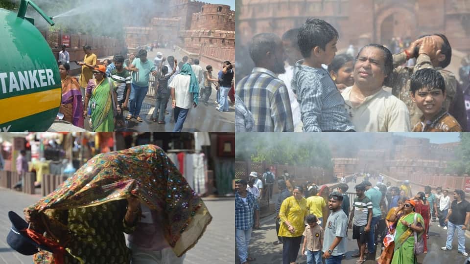 UP Weather Extreme Heat Heatwave Red Alert Issued for 3 Days