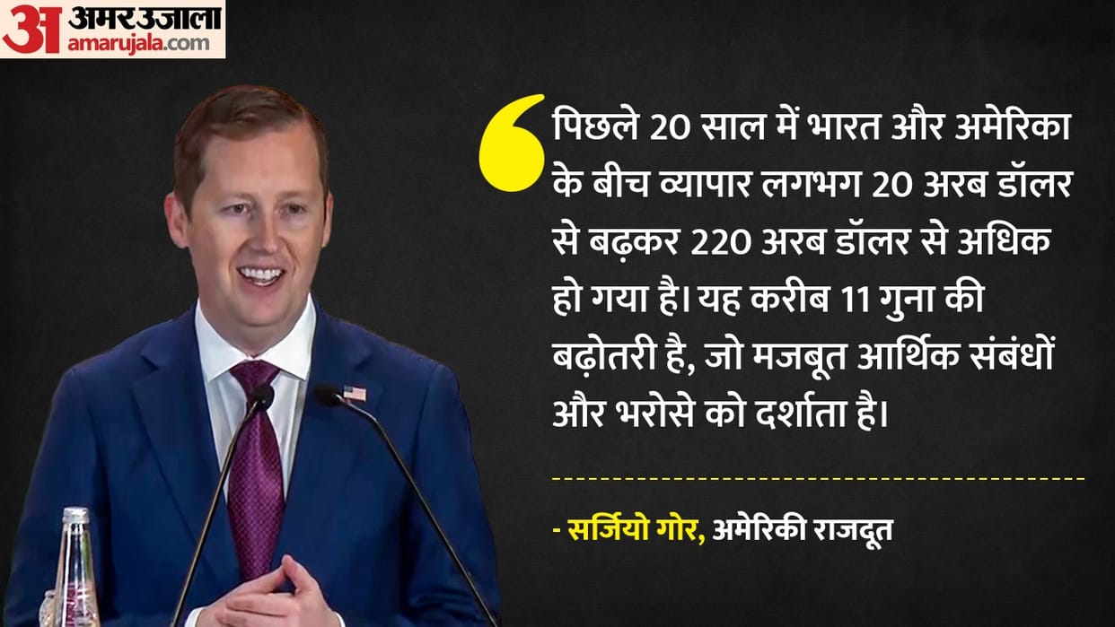 us ambassador sergio gor companies prioritizing india bilateral trade 11x growth 20 years