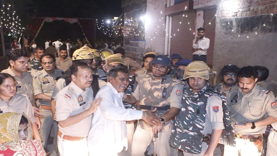 Weddings Completed Under Police Protection in Mathura as Brides Break Down During Farewell