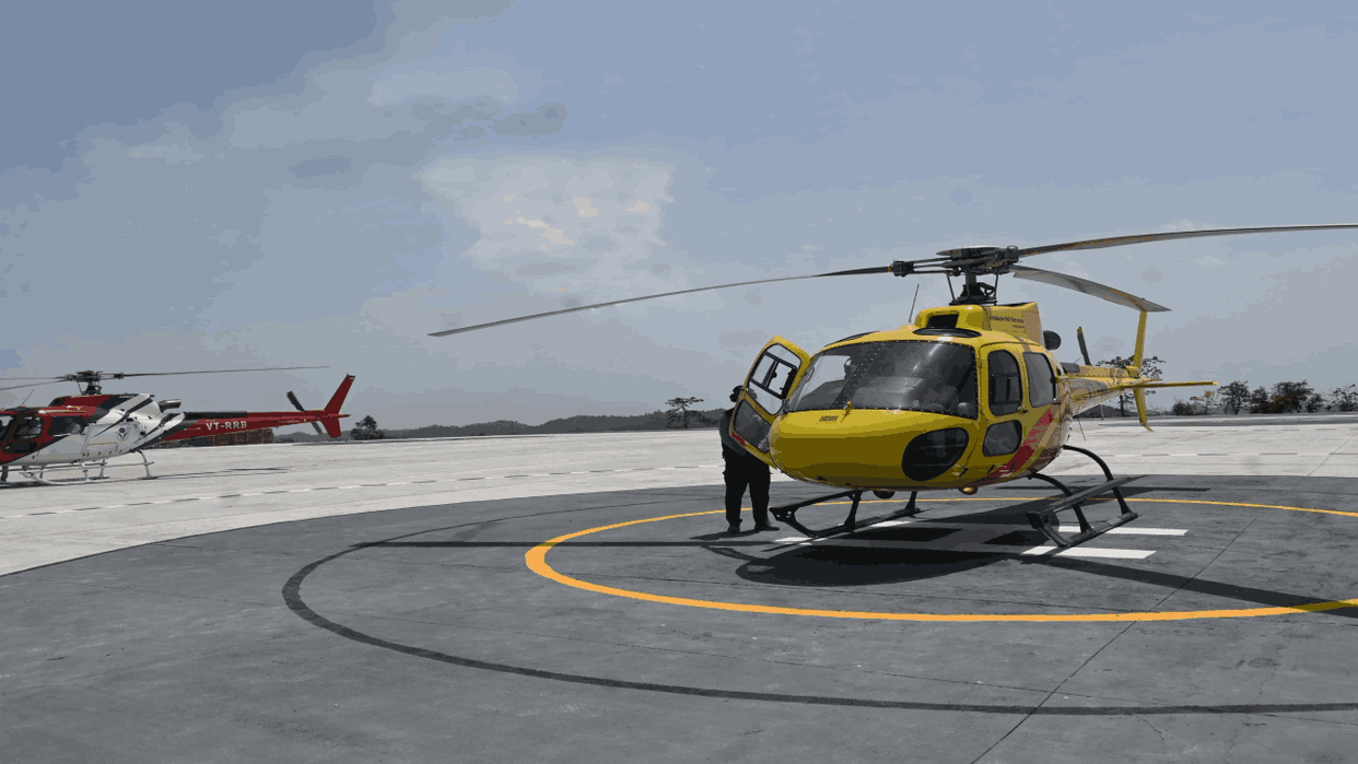 Direct Helicopter Service from Katra to Shiv Khori Launched