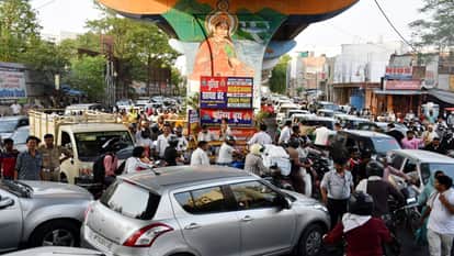 Traffic jams caused chaos, vehicles crawled across the city, and the scorching sun made life miserable.