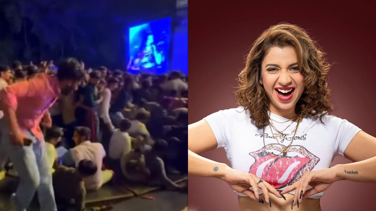 Jasmine Sandlas Halts Dehradun Concert Mid Performance After Barricade Mishap