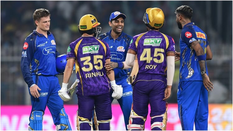 KKR vs MI: मुंबई पर जीत के बाद तालिका में छठे स्थान पर पहुंची कोलकाता, प्लेऑफ की उम्मीदें अब भी बरकरार