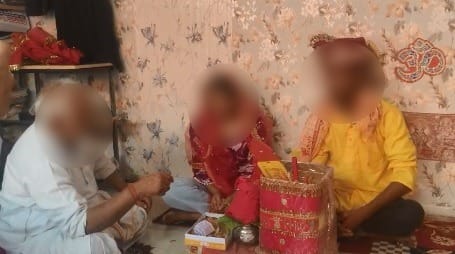 Mahoba NEET Student Case The student is seen marrying the very person she had accused of misdeed