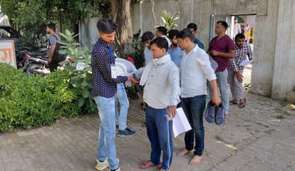 Farrukhabad Lekhpal Recruitment Exam Begins at 19 Centers Candidates Granted Entry After Thorough Screening