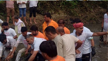 Buddhist-Era Hiranyavati River Revival Begins In Kushinagar Under DM Leadership With Public Participation