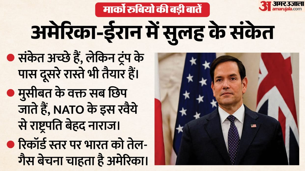 marco rubio us iran talks and india visit updates NATO Allies