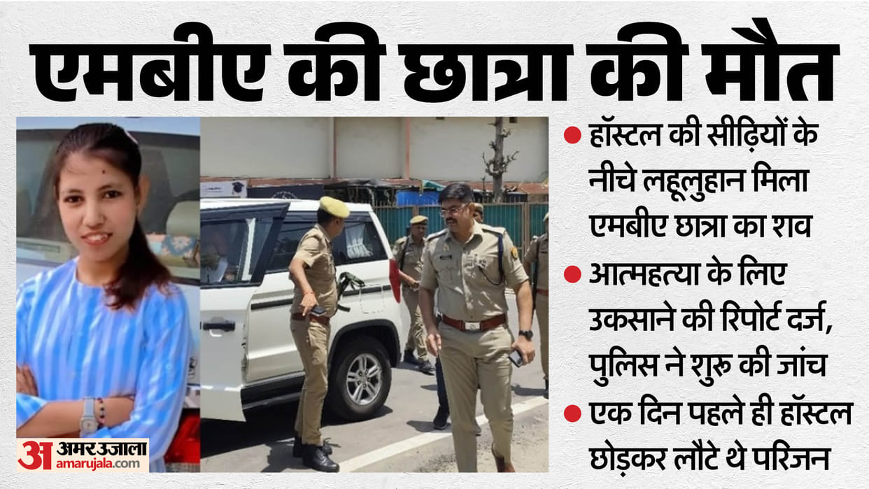 Meerut News MBA Student Dies After Falling From Terrace Roomamte Statement