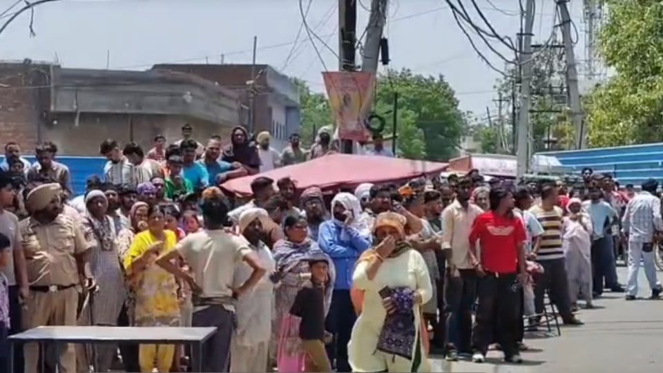 Fire breaks out in house following explosion in Amritsar Angarh