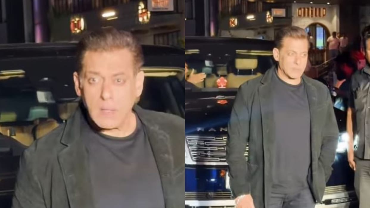 salman khan happy give pose paparazzi say sorry to bhai jaan video goes viral
