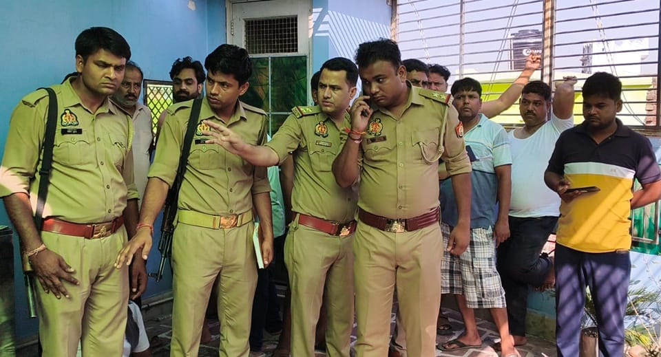 UP: Double Murder Rocks Rampur; Bodies of Business Couple Found with Gunshot Wounds; Forensic Team Arrives