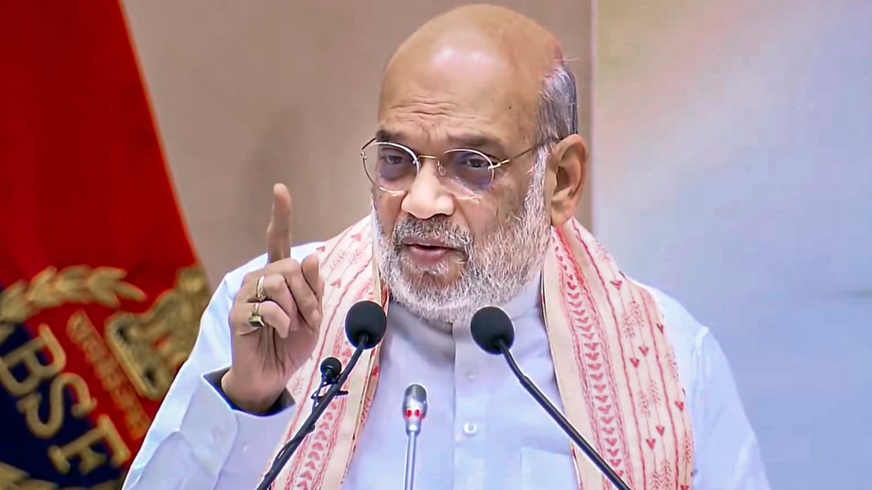 Amit Shah Announces Smart Border Project Zero Tolerance Policy to Expel Infiltrators