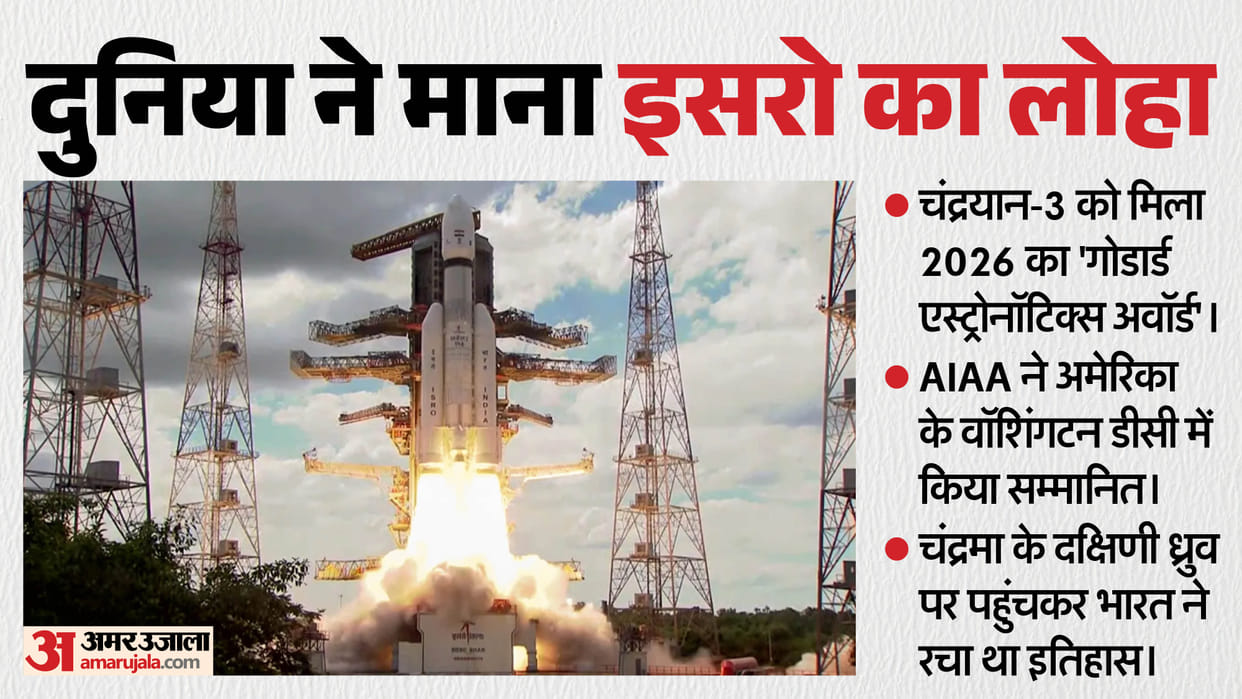 Chandrayaan-3's dominance in the world: America awarded the highest honor in space science