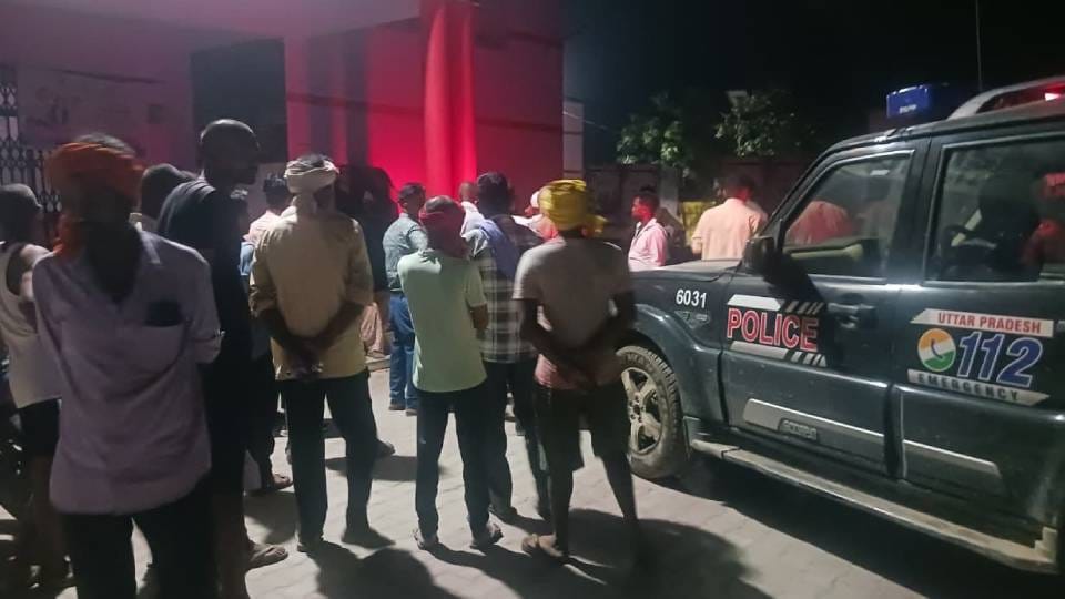innocent child dies after being run over by ambulance In Shravasti child had come to attend wedding ceremony