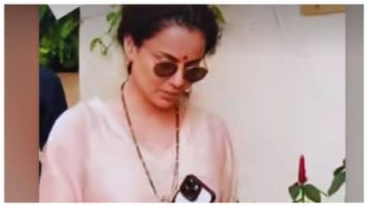 Kangana Ranaut reacts to secret wedding rumours after mangalsutra sindoor appearance