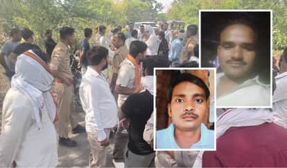 Kanpur Truck violently collides with motorcycle two youths die on the spot search for absconding driver