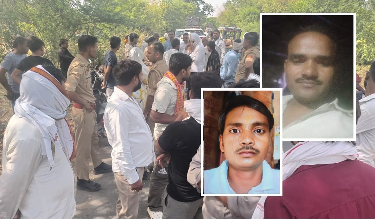 Kanpur Truck violently collides with motorcycle two youths die on the spot search for absconding driver