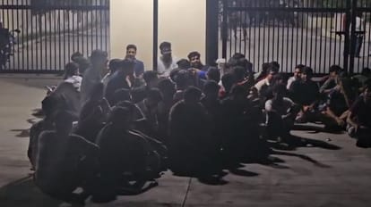 Kanpur Dehat Late Night Uproar at Medical College Students Stage Sit in at Gate Allege Power cut