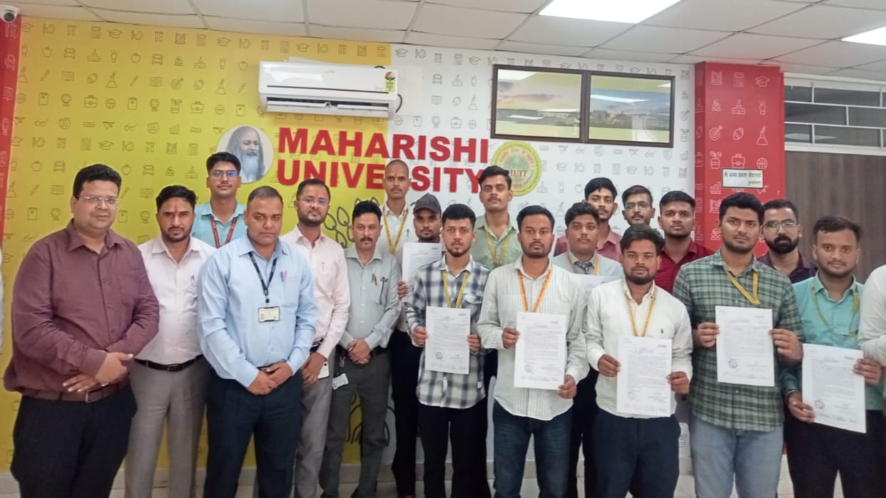 Macleods Pharmaceuticals Selects 20 Students at Maharishi University Lucknow Placement Drive