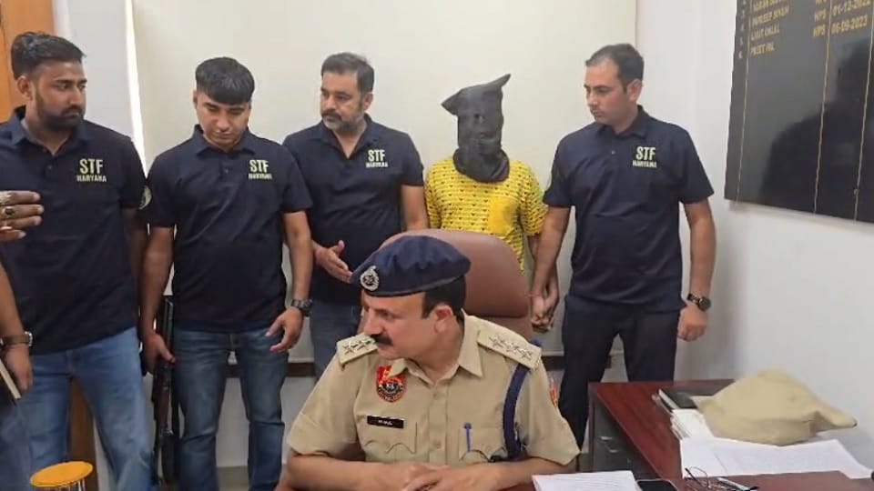 Gurugram STF Arrests One Accused with Heroin Worth ₹35 Crore