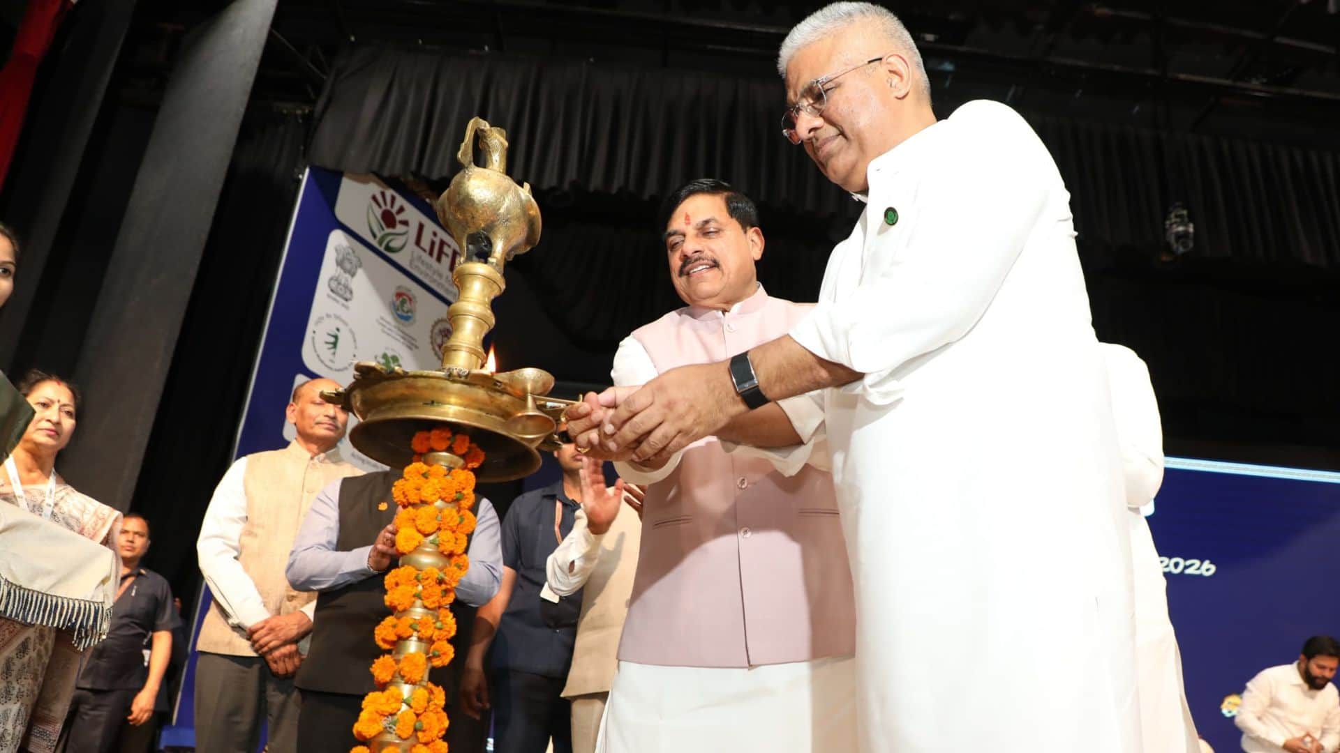 सीएम मोहन यादव और केंद्रीय मंत्री भूपेंद्र यादव