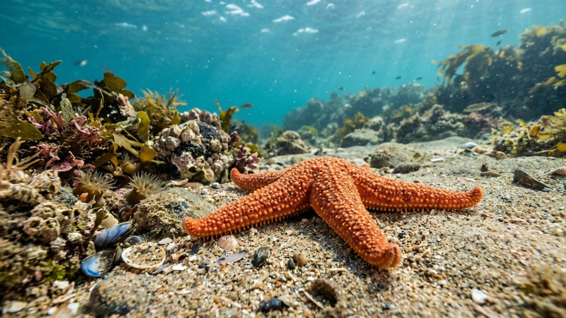 Sea Creature With No Brain Sea Sponges Jellyfish Starfish survive without brain interesting facts