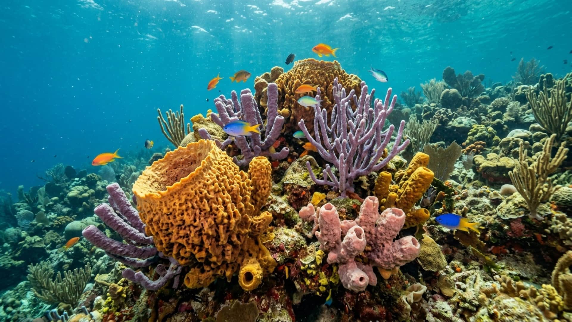 Sea Creature With No Brain Sea Sponges Jellyfish Starfish survive without brain interesting facts