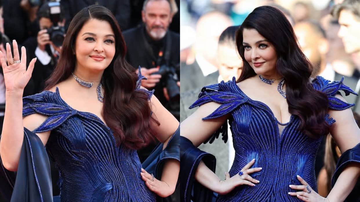 Aishwarya Rai Bachchan Cannes Film Festival First Look Details Dress Design By Amit Aggarwal