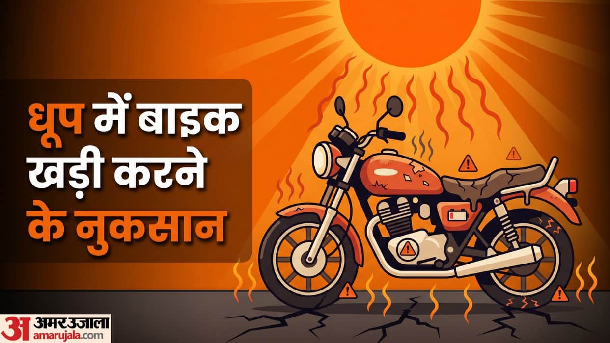 Bike Maintenance Tips: 4 Major Damages of Parking Your Motorcycle in Direct Sunlight and Prevention Hacks