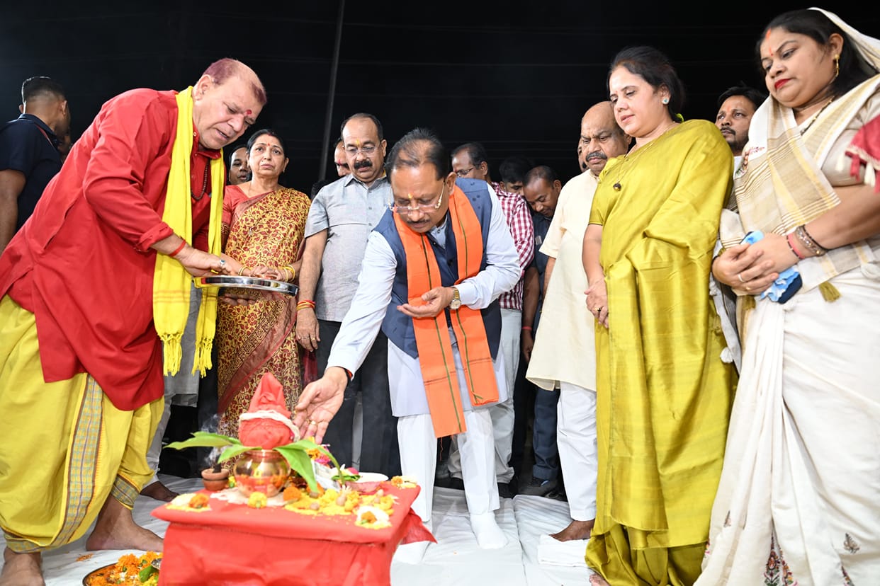 CM Vishnudeo Sai Inaugurated Kachna Railway Overbridge raipur, Bringing Relief from Traffic Congestion