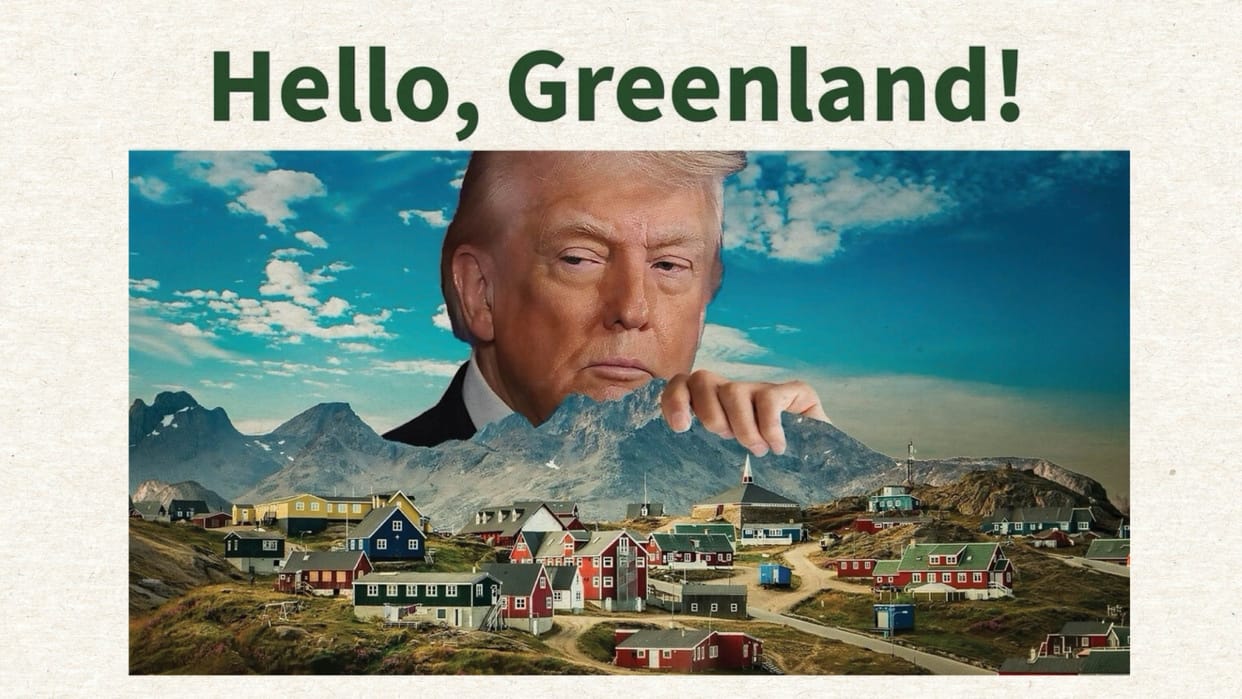 Hello Greenland Trumps Post Sparks Fresh Uproar Greenlanders Outraged over US Strategy Take to Streets