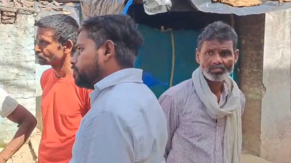 Mother killed Daughter 10-Year-Old Son Films Video at Orai in Jalaun Poignant Image from UP